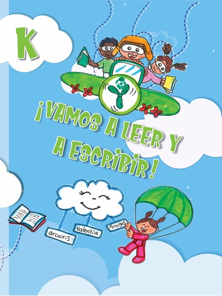 Portada de ¡Vamos a leer y a escribir! — Kínder