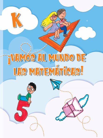 Portada de ¡Vamos al mundo de las matemáticas! — Kínder