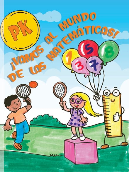 Portada de ¡Vamos al mundo de las matemáticas! — Prekínder