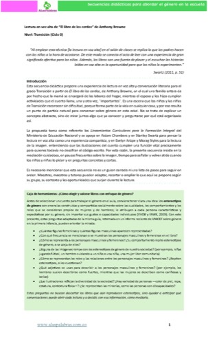 Vista previa de Secuencia didáctica «El libro de los cerdos» (Transición)
