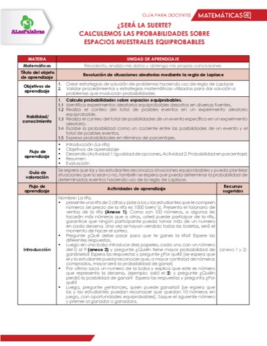 Vista previa de Guía docentes