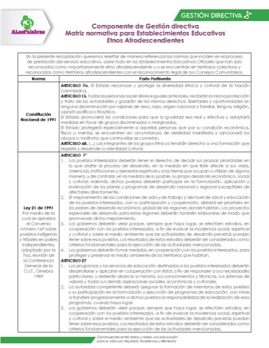 Vista previa de Matriz normativa PEC / PECI