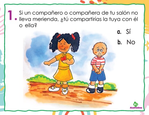Vista previa de Instrumento de caracterización — nivel inicial